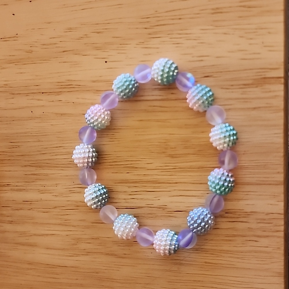 Handmade Ombre Bead Bracelet